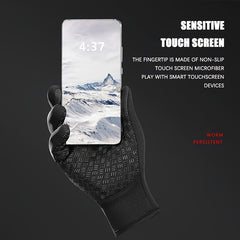 Winter Men's Gloves Touchscreen Sport Fishing Skiing Cycling Snowboard Zipper