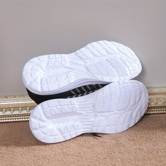 Women's Mesh Breathable Running Shoes Lightweight Low Top Sneakers