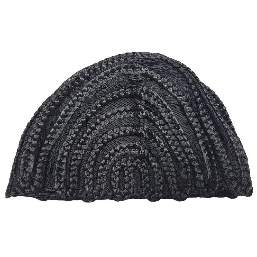 Crochet Braided Wig Cap For Women Adjustable Easy Sew In Hair
