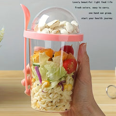 Leakproof BPA Portable Breakfast Bottle With Spoon