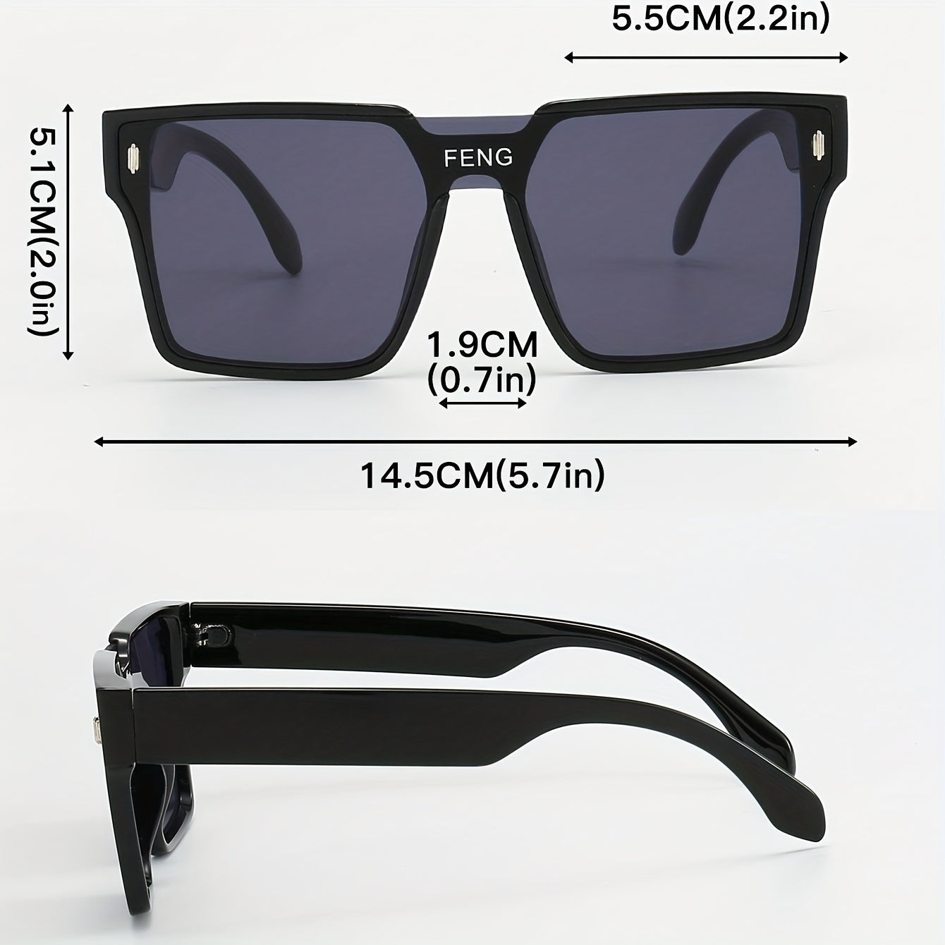 Integrated Lens Sunshade Sunglasses for Men and Women