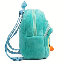 Cartoon Owl Plush Backpack School Bag