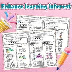 Reading Comprehension Workbook for Kids Ages 6-10: Engaging Exercises
