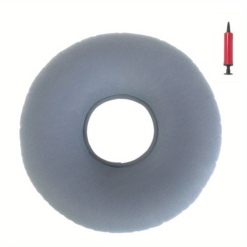 Donut Tailbone Pillow Memory Foam Seat Cushion with Pump