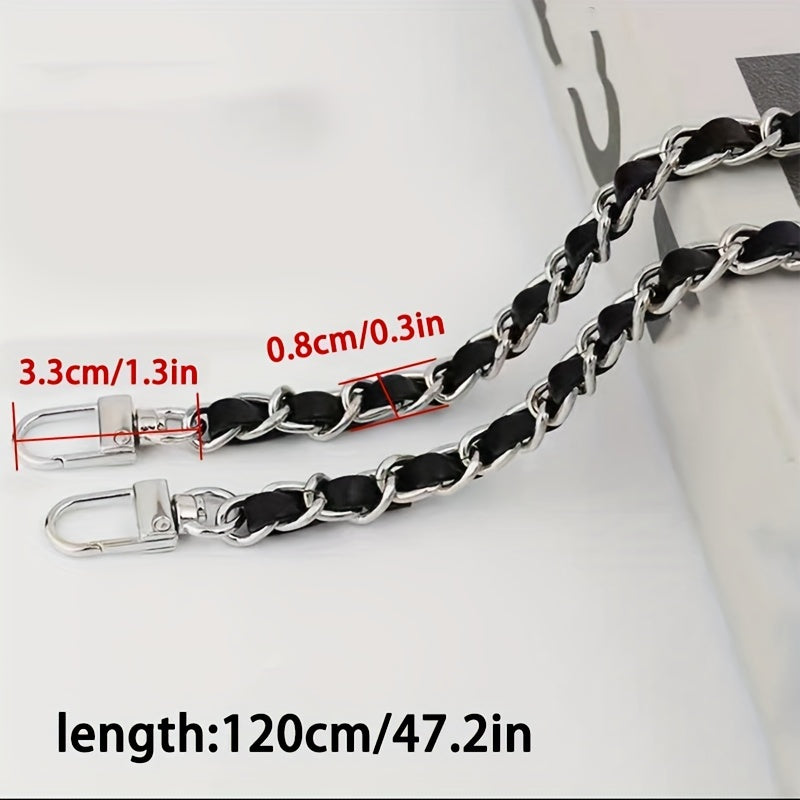 Bag Chain Strap Metal Solid Strap For Shoulder Bag