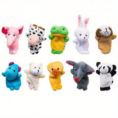 Holiday Finger Puppet Role Playing Toy Set