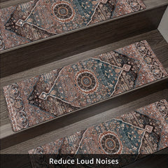 Classic Pattern Stair Mat Waterproof Non-Slip Floor Mat