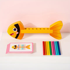 Children's Fishbone Insertion Stick Educational Toy