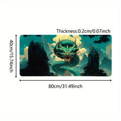 Dragon Mouse Pad for Gamers and Office Workers - Bold and Aggressive Design