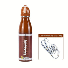 Rugby Stainless Steel Vacuum Bottle Insulated Cup