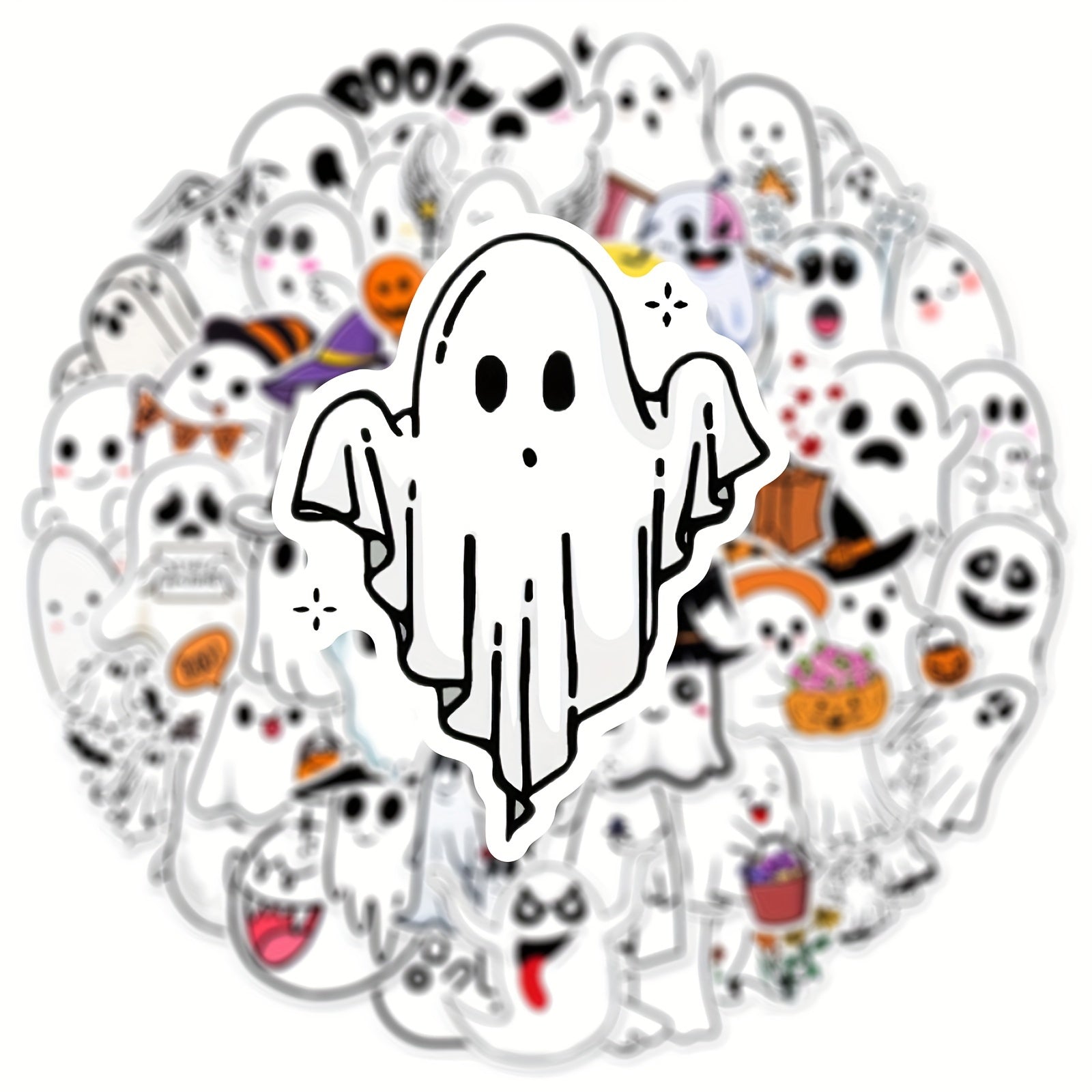 50pcs Specter Graffiti Stickers Waterproof Decoration DI