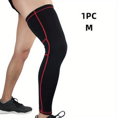 1PC Unisex Long Leg Guards Knee Guards Breathable Leg Sleeves