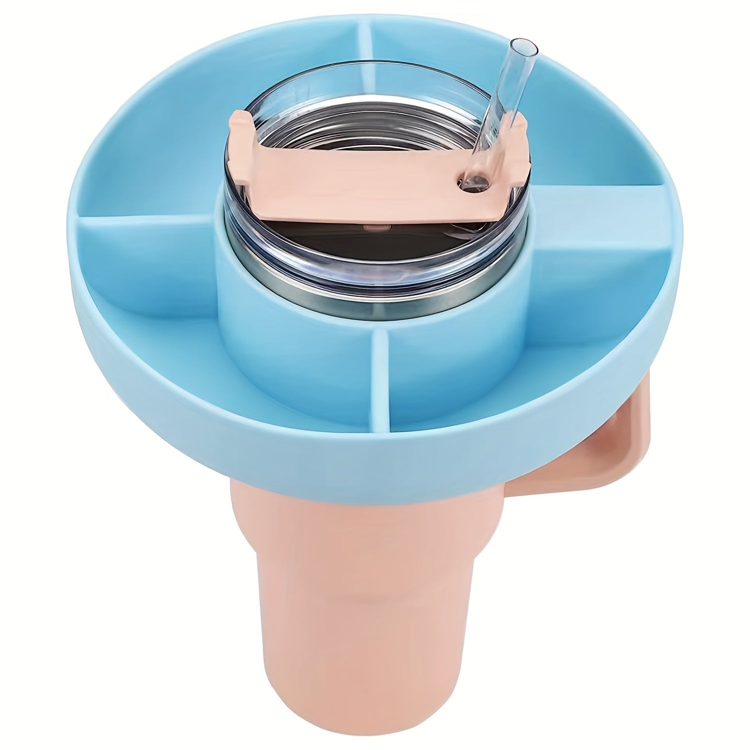 Reusable Snack Bowl For 40Oz Tumbler, Outdoor Camping Cinema Accessories
