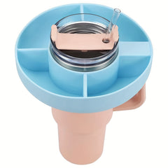 Reusable Snack Bowl For 40Oz Tumbler, Outdoor Camping Cinema Accessories