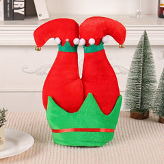 Creative Elf Pants Leg Hat Christmas Halloween Thanksgiving Gift