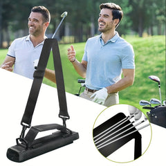 Golf Portable Club Bag Oblique Cross Grip Type Practice Bag