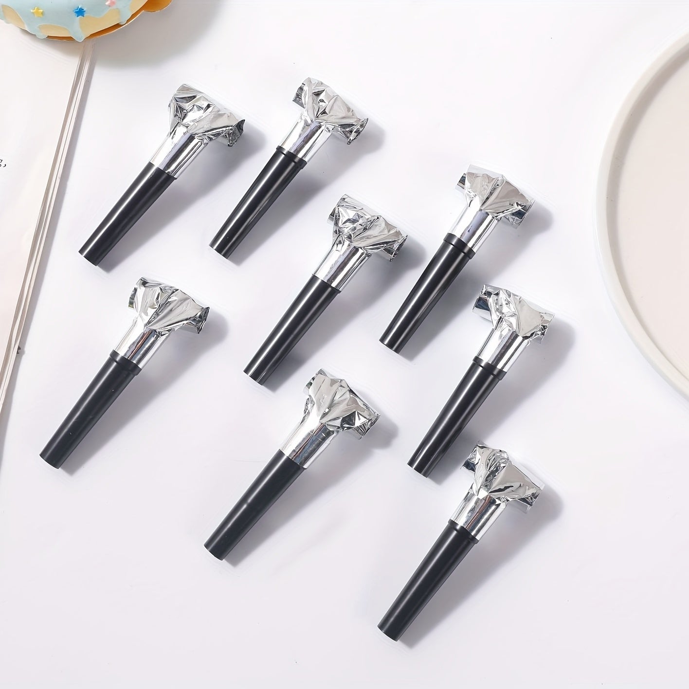 10pcs 6 Laser Blowers Birthday Party Favors Mixed