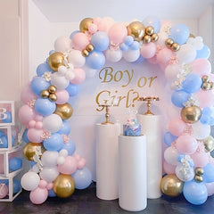 147pcs Macaron Pink Event Balloon Garland Kits