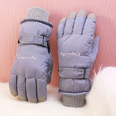 Touch Screen Skiing Gloves Warm Windproof Waterproof Sports Gloves