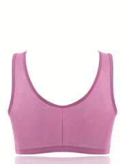 Front Buckle Wireless Bra Comfortable & Push-up Women's Lingerie