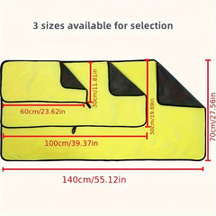 Soft Fiber Dog Bath Towel, Highly Absorbent, Quick Dry Coral Fleece