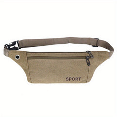 Canvas Anti-theft Pocket Bag for Men & Women Travel Backpack
