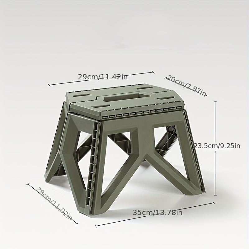 Thickened Plastic Portable Folding Stool for Outdoor Camping Fishing