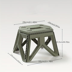 Thickened Plastic Portable Folding Stool for Outdoor Camping Fishing