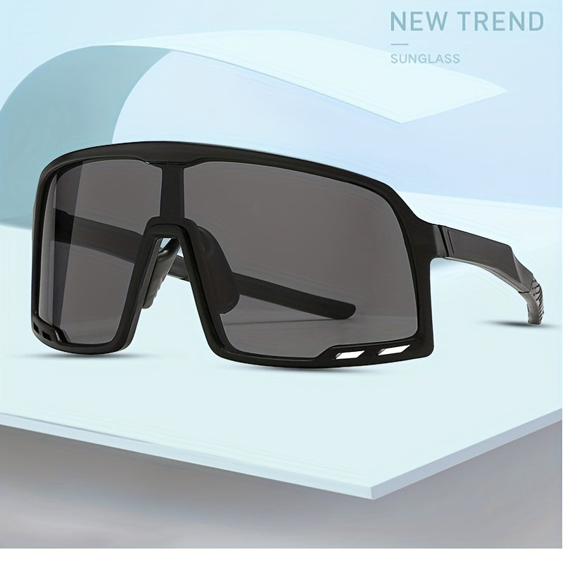 Men Large Frame Sunglasses UV Protection for Outdoor Cycling
