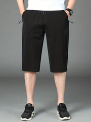Men's Stretch Casual Shorts Quick Dry for Summer Fitness