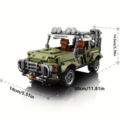 Particle Off Road Vehicle Block Set - Classic SUV Model