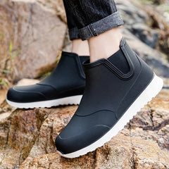 Men's Rain Boots for Outdoor Working Fishing