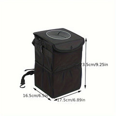 Car Waterproof Trash Bin Collapsible Storage Box