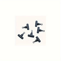 6pcs T Swivel Ring Anti-winding Fishing Rolling Connectors