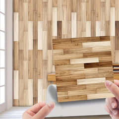 Dollhouse 3pcs Floor Tiles 3.93 Inches Wallpaper Tile Sticker