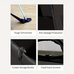 Universal Breathable Pet Tent Removable Waterproof Oxford Cloth Tent