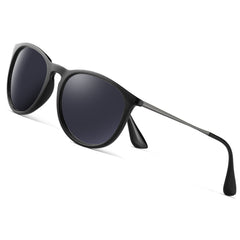Polarized Round Frame Sunglasses Vintage Style for Men and Women