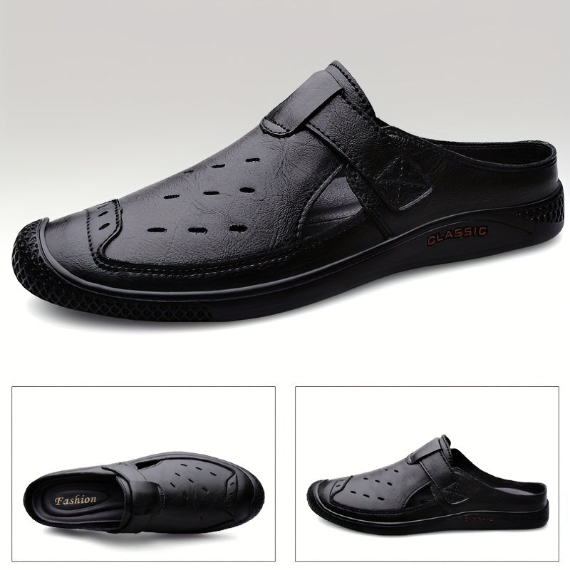 Men's Breathable Slip On Loafers Outdoor Walking Shoes