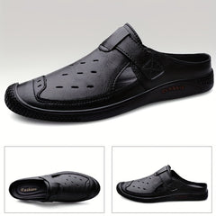Men's Breathable Slip On Loafers Outdoor Walking Shoes
