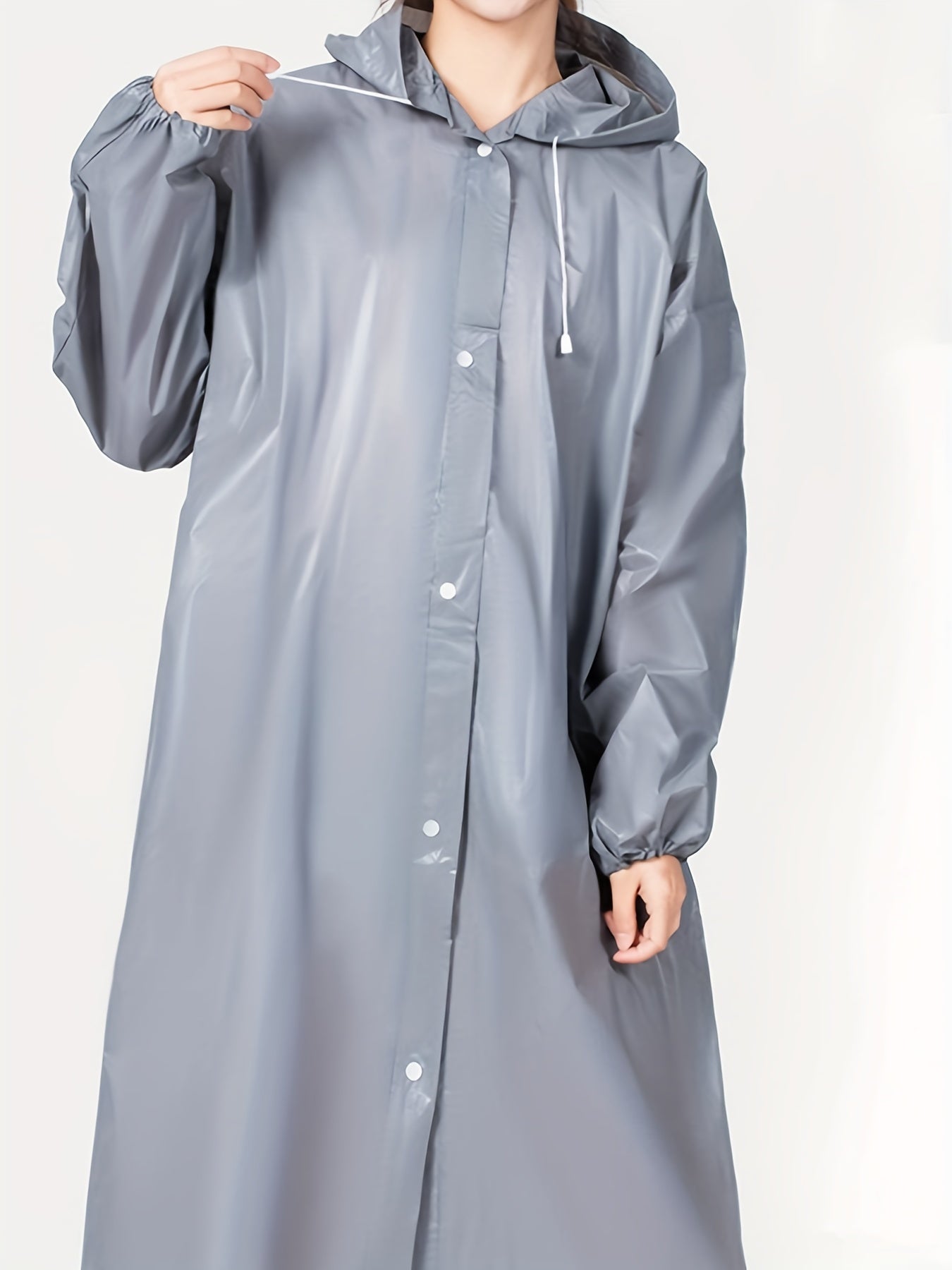 Waterproof Long Jacket Raincoat for Outdoor Activities