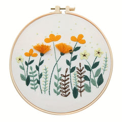 DIY Beauty 3D Floral Embroidery Kit for Beginners