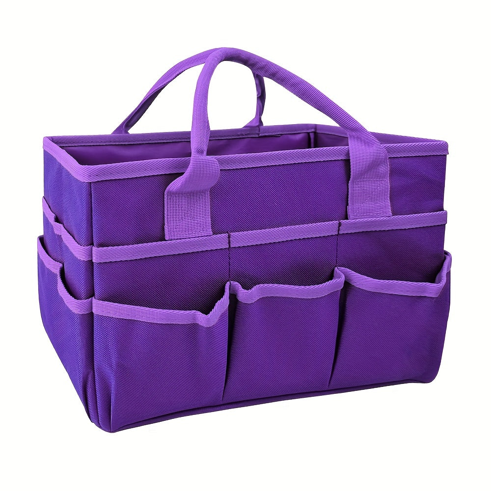 Large Capacity Handicraft Handbag Sewing Supplies Storage Organizer Tote Bag
