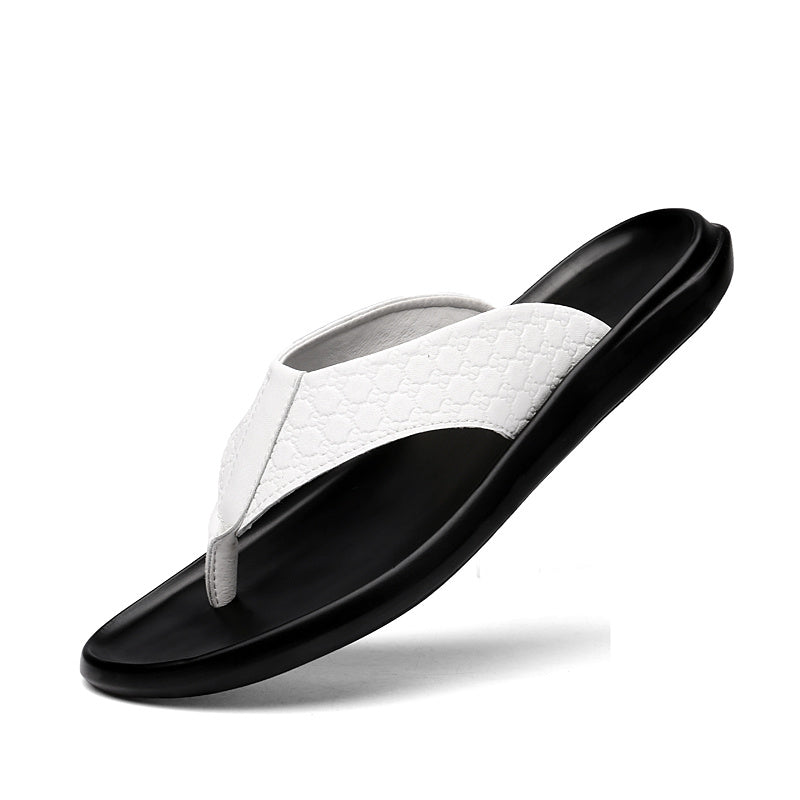 Men's Rubber Insole Quick Drying Anti-skid Flip Flops