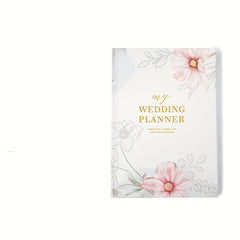 A5 Wedding Planning Book Hardcover - Manual Ledger