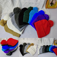 Men's Brimless Knitted Winter Hat for Outdoor Sports