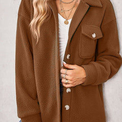Women's Flap Pocket Overcoat