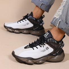 Men's Air Cushion Basketball Shoes for Outdoor Sports & Running