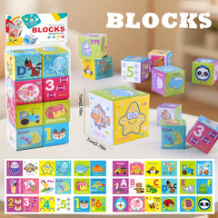 Baby Soft Building Blocks Sensory Experience Lightweight Stacking Fun