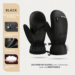 Winter Waterproof Anti-slip Ski Gloves Touch Screen Snow Gloves