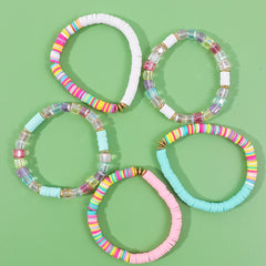 Makersland Soft Pottery Bracelet - Bright Colors for Everyday and Party